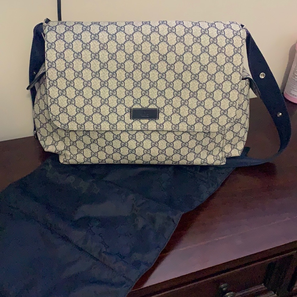 Authentic Gucci diaper bag